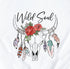 Wild Soul Cow Skull Short Sleeve T-Shirt